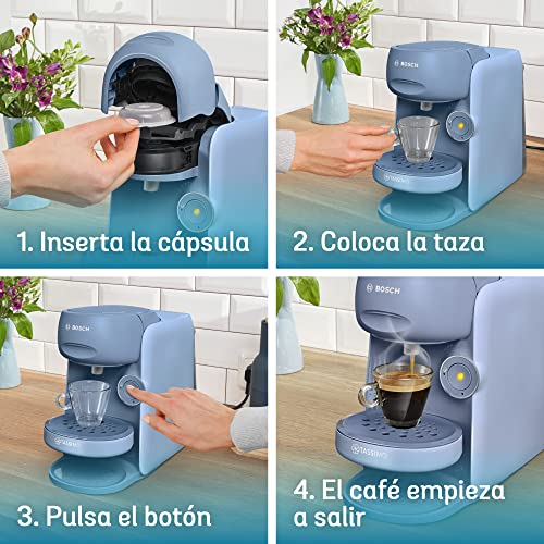 Miniatura 5 de Bosch, Cafetera Tassimo Finesse Para Preparar Múltiples Bebidas, Tas16b5, Hasta 40 Bebidas, Intensityboost, Intellibrew, Azul