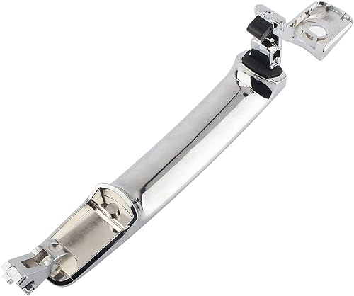 Miniatura 6 de Manija de puerta exterior cromada delantera izquierda lado del conductor con cerradura  Sin llave inteligente, 2003-2008 para Infiniti FX35 FX45,