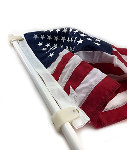 Spearfishing World American Flag With Pole For Boat Rod Holder Us Flag #TOP5