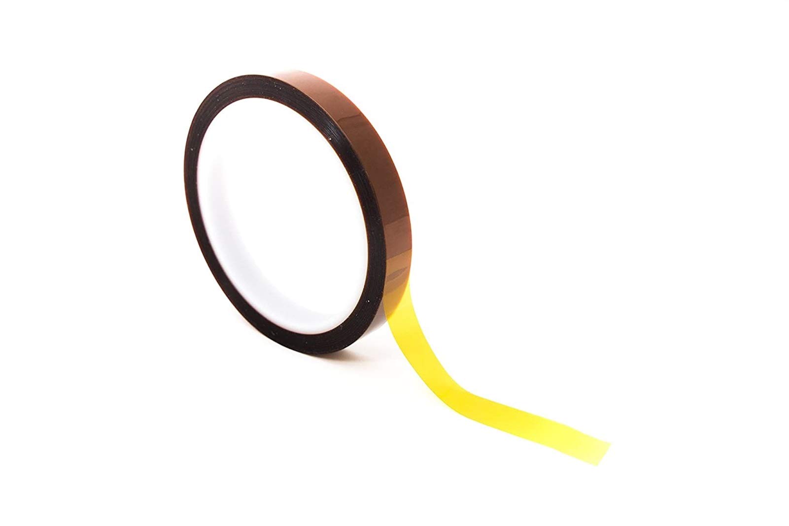 Cinta resistente a altas temperaturas, paquete de 4 cintas de poliimida 12 mm x 33 m, cinta de sublimación, cinta de transferencia térmica, impresoras 3D, etc. hasta 280 ℃