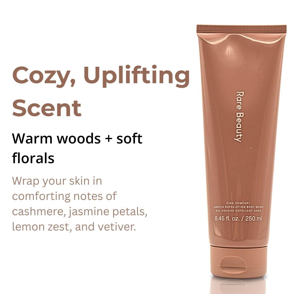 Rare Beauty Find Comfort Gentle Exfoliating Konjac Jelly Body Wash 8.45 Oz
