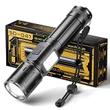 Svoko Rechargeable Flashlight, 100000LM Super Bright LED Flashlights High Lumens with COB Side Light, 5000mAh USB-C, 7 Modes, Zoomable Tactical Flashlight for Camping, Home, Car, Emergency Supplies
