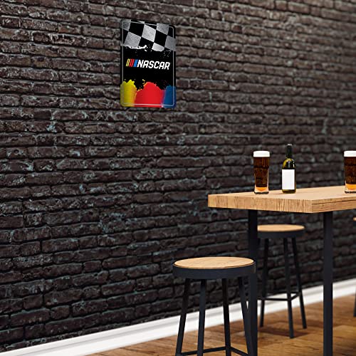 Rico Industries NASCAR Logo NASCAR Large Metal Sign 11" x 17" Large Metal Home Décor Sign by Rico Industries - Image 5