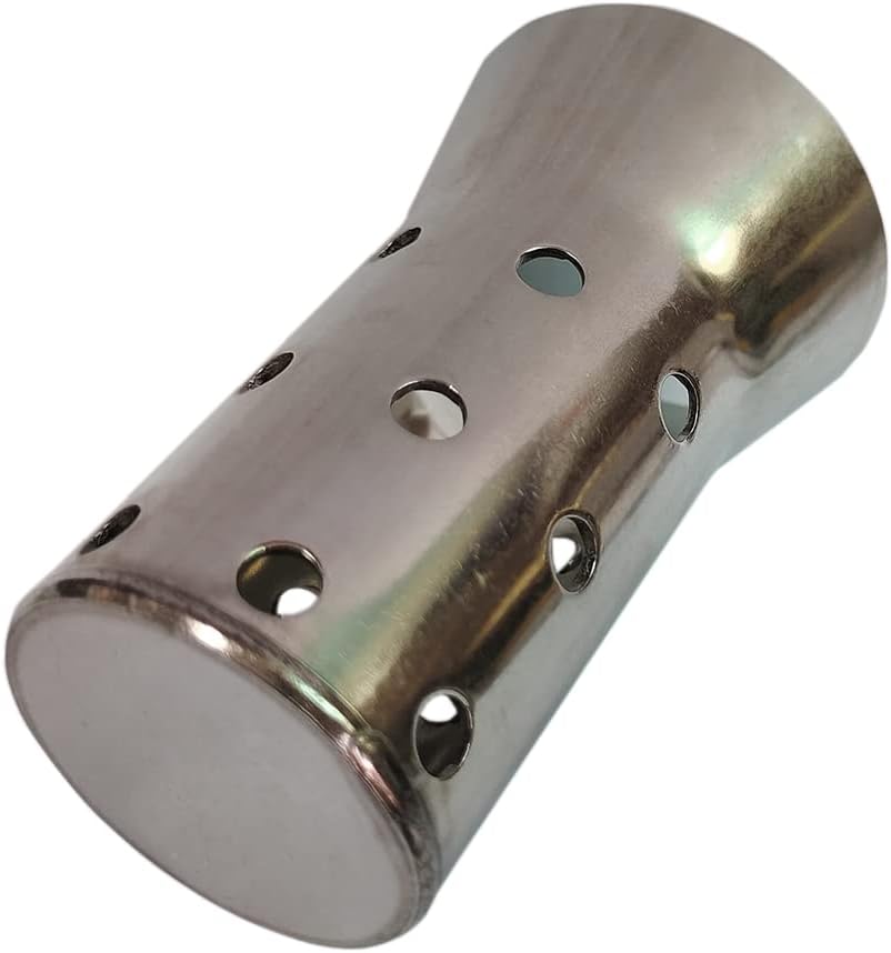 ISTUNT Exhaust DB Killer Silencer Muffler Baffle Noise Eliminator Universal Fit 51mm Joint Motorcycle 3.3 inch in Length