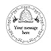 Personalized Honey jar Labels, Stickers, Tags, Bees