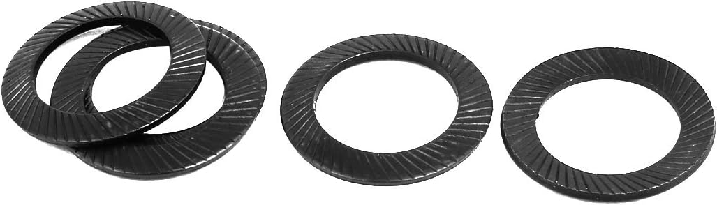 14mm Inner Quality Parts Dia 1.5mm Thickness Carbon Steel Wedge Locking Washer 5pcs Model:78as401qo581