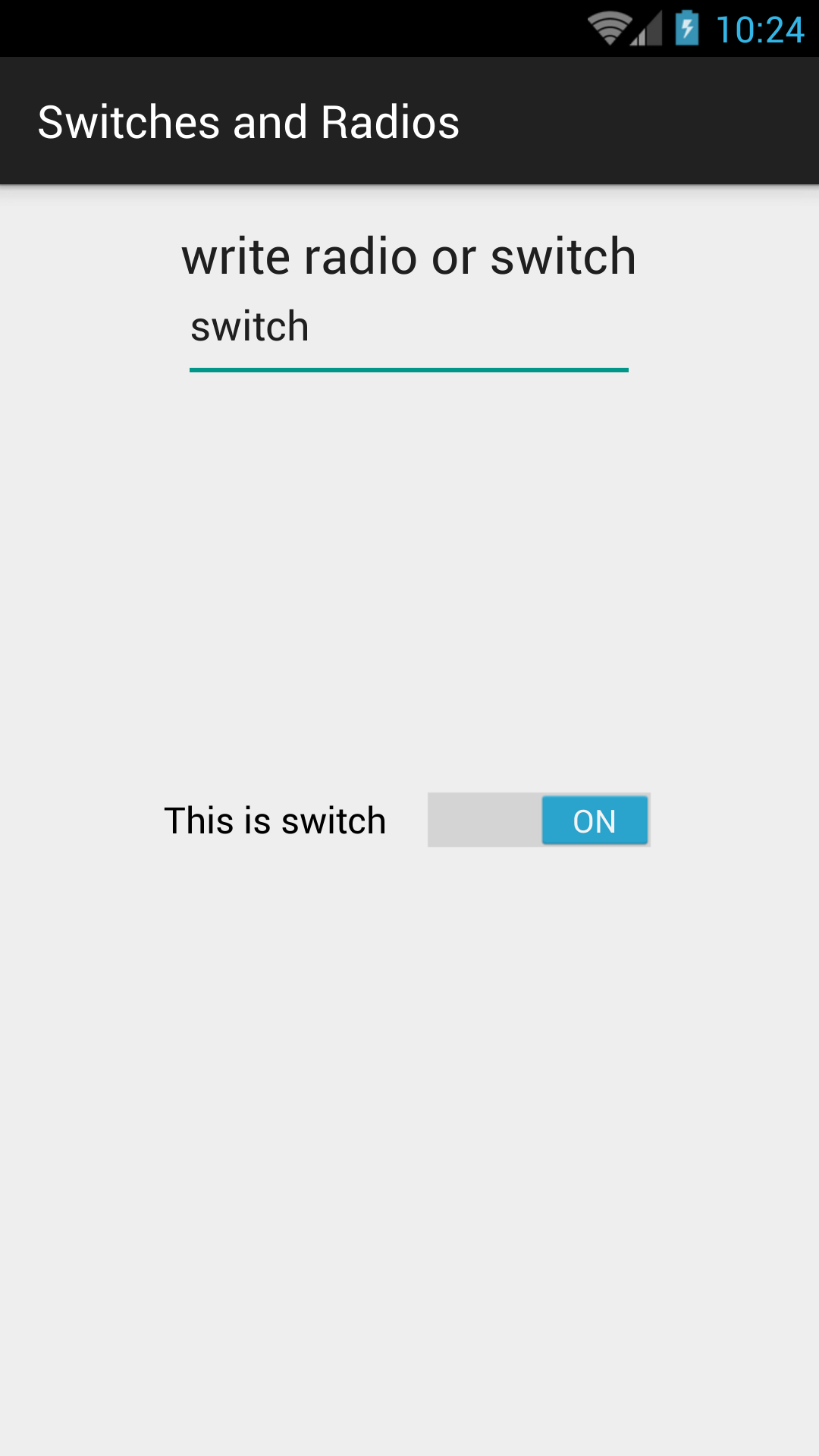 Switches and Radios - Aplicativo na Amazon Appstore