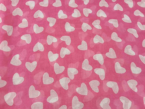 Lina & Lily Loving Hearts Print Women's Infinity Scarf Valentine's Day Gift4