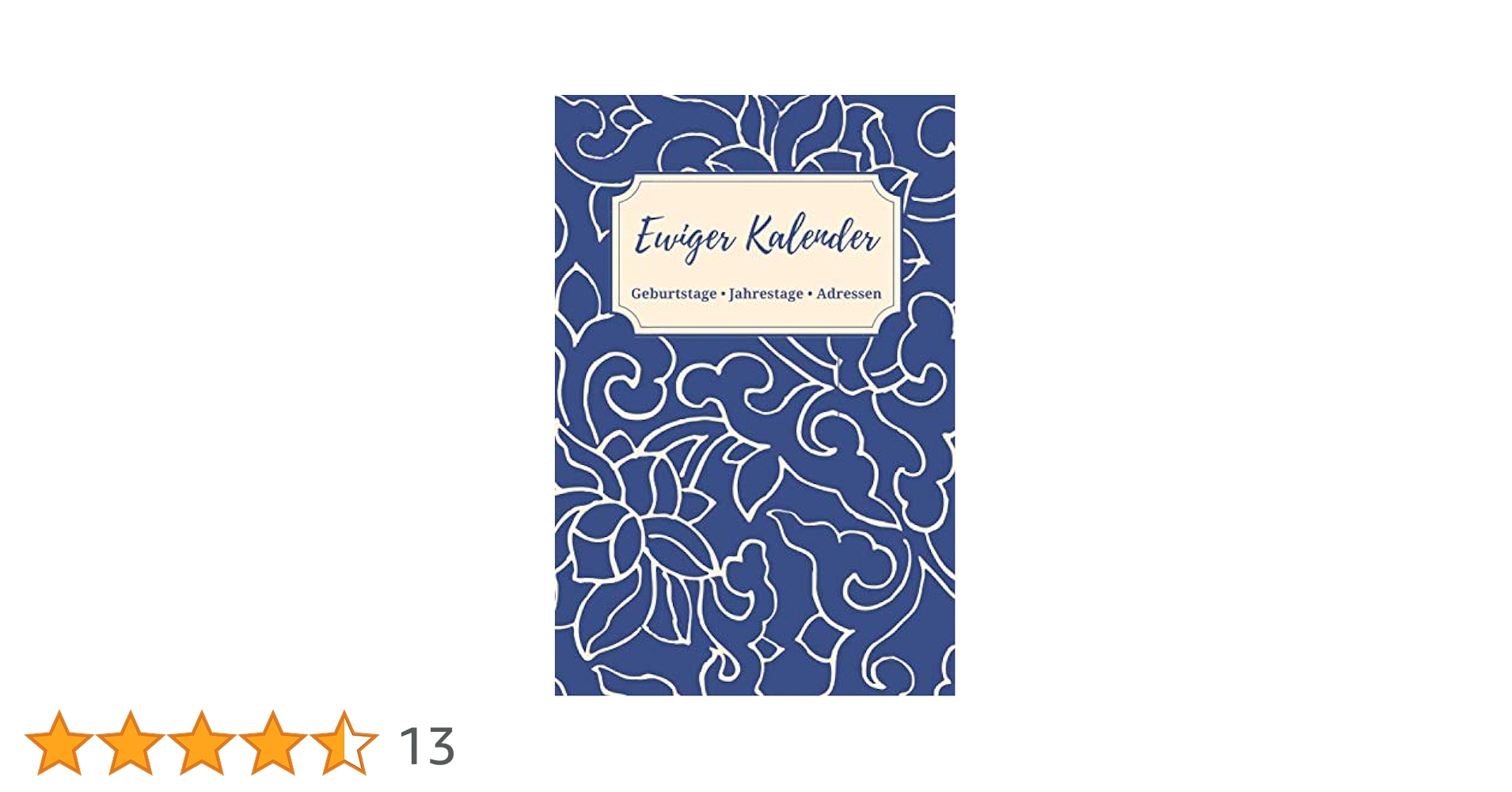 Jahrestage Immerwährender Kalender Immerwährender Geburtstagskalender Pattern - | Geschenkverlage
