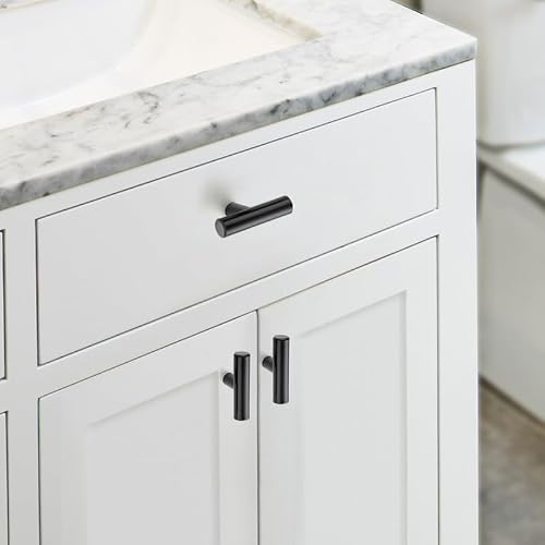 JOY DECOR 30 Pack Cabinet Knobs, Black Cabinet Handles, 2in Kitchen Cabient Knobs, Single Hole Drawer Knobs for Dresser Drawers - Thumbnail 6