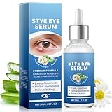Stye Augenserum, Schnelle Linderung Gerstenkorn Augensalbe für Styes, Chalazion und Blepharitis Entfernung, Augenlid Pflege, Lindert Reizung & Rötungen, Empfindliche Augenreinigung