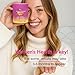Her Juicy Women's Probiotic Gummies: Supports Women’s Wellness & pH Balance, Clean Vegan, Pineapple Flavor, Prebiotics & Lactobacillus Blend, with Slippery Elm, Gut Health & Immune Defense, 60 Gummies