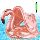 🏊‍♂Anillo de natación seguro - Material seguro especialmente diseñado para bebés y niños. Anillo de natación Absolutamente seguro de usar para niños. Espesor de calidad del material 0,22 mm, 75 cm de largo después de inflar. Más grueso de lo normal.