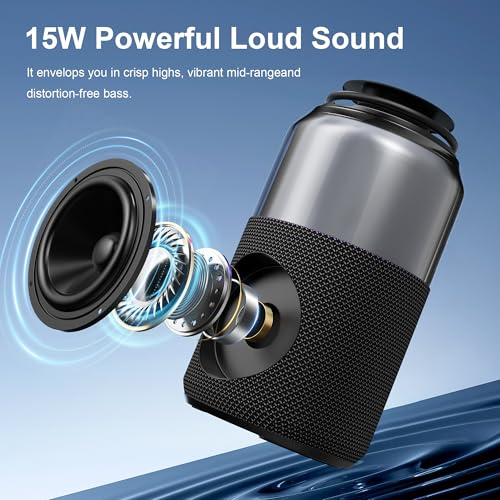 Altavoz Bluetooth Passau con luces LED - 50% de descuento, ahora $17.99