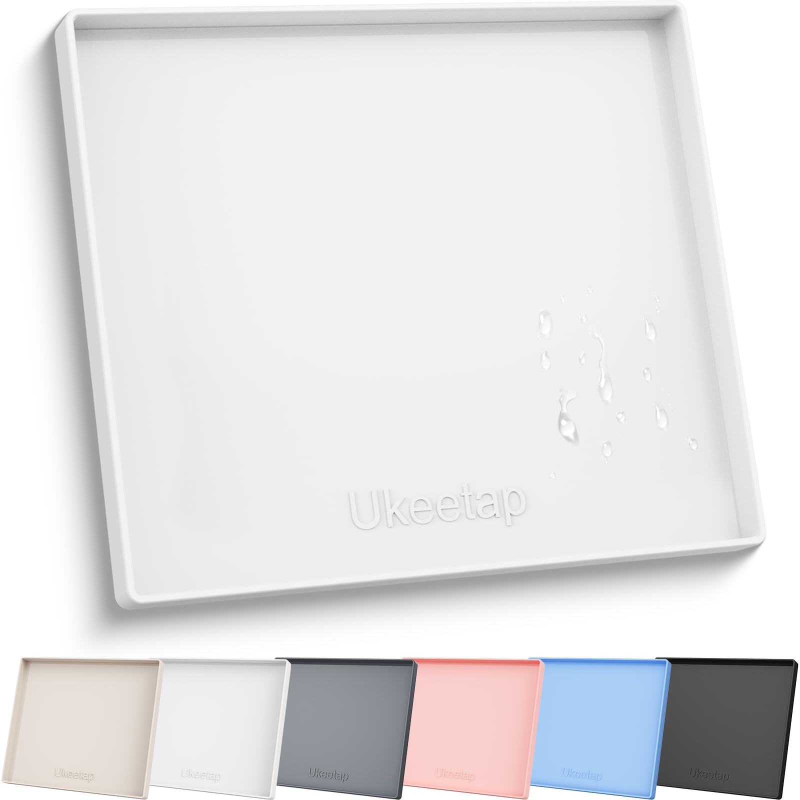 Silicone Feeding Mat - Waterproof & Raised Edge -21