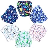 Kwumsy Potty Training Underwear for Boys, Plastic Underwear for Toddlers, Baby Boys' Training Underp