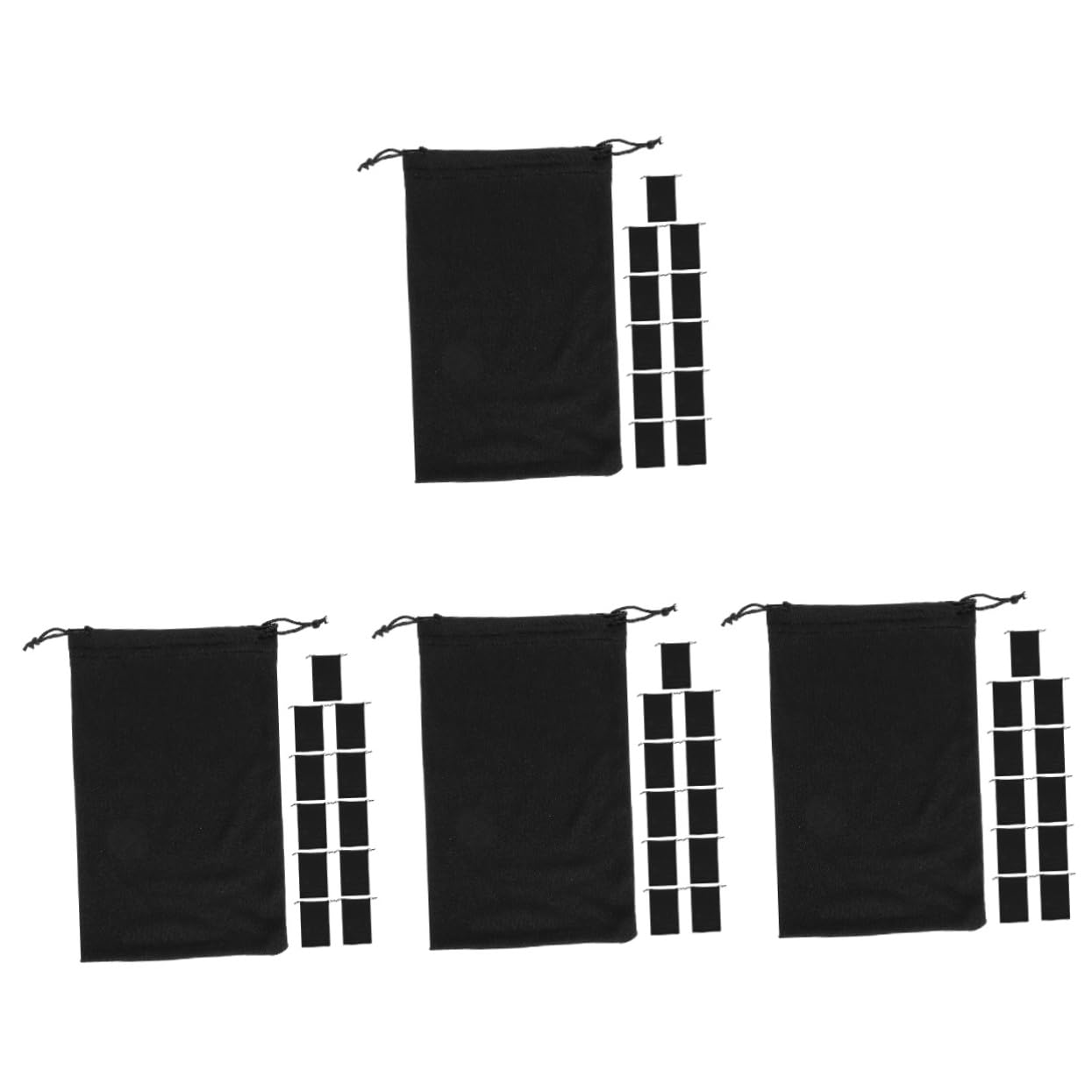BESTonZON Teiliges Mikrofaser Brillenetui Aufbewahrungstasche Für Ski Und Sonnenbrillen Mit Zugverschluss Für Outdoor Aktivitäten Schützend Und Platzsparend