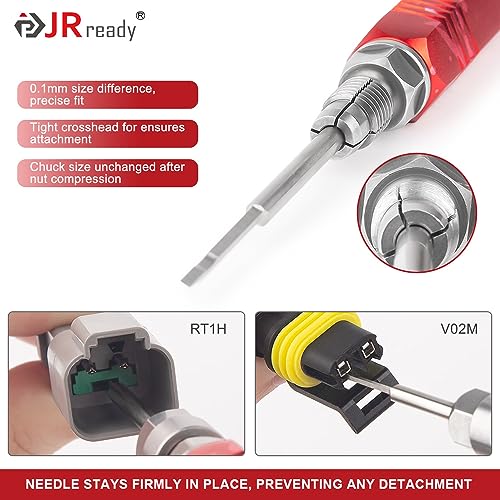 Outils d'extraction de broches électriques pour connecteurs AMP et Deutsch ST5258 - 5
