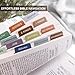 Laminated Bible Tabs for Women & Men - Large Print Tabs for Study Bibles, Boho Theme for Easy Navigation and Quick Reference - Easy-to-Read and Apply Tabs for All Ages,Colorful