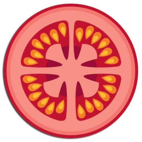 Planche à découper la tomate Joseph Joseph ronde 30 cm cuisine légumes 004110
