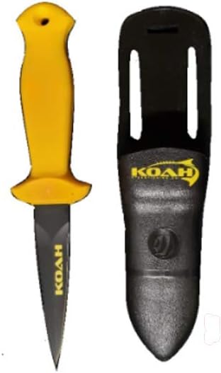 Koah Shortie 3.5 Inch Dive Knife with Magnetic Sheath