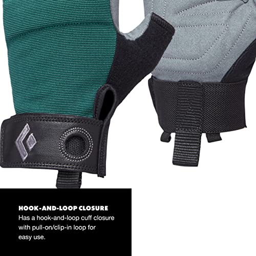 BLACK DIAMOND Equipment Crag Half-Finger Gloves - Women\'s - Raging Sea - Extra Small - Thumbnail 5