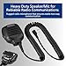 Kenwood KMC-45D Heavy Duty Military Spec Remote Speaker/Microphone w/ 2.5mm Earphone Jack, Dust & Water Resistant ProTalk & NX Series Radios, OEM