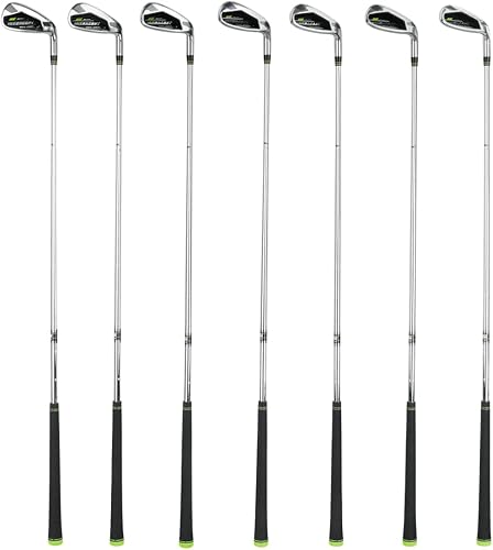 Miniatura 6 de Orlimar Intercept - Juego de hierros de golf de longitud única para diestros 5-6-7-8-9-PW-GW (7 clubes)