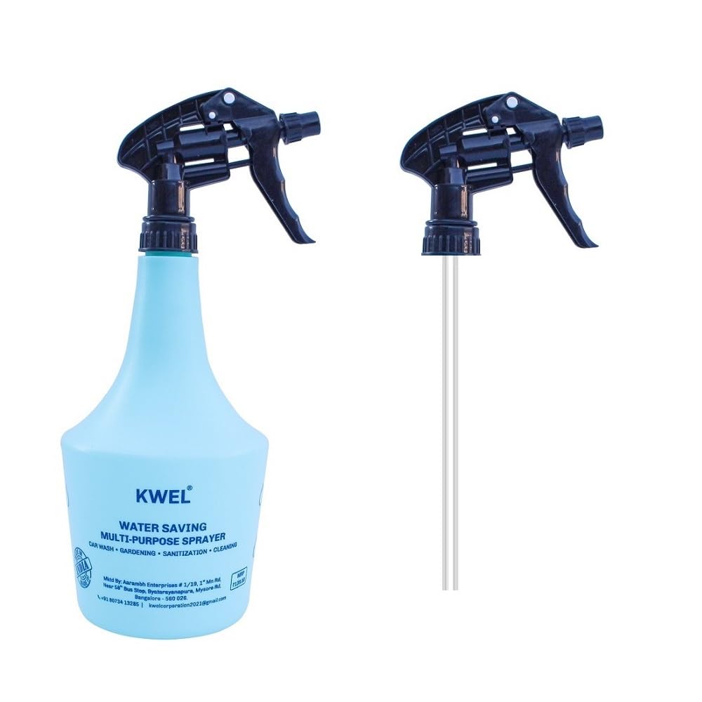 KWEL 1000 ml Aqua Spray Bottle with Double-Shot Trigger for Gardening, Cleaning and one Extra Trigger. (B0B4FWSVSC) Amazon Price History, Amazon Price Tracker