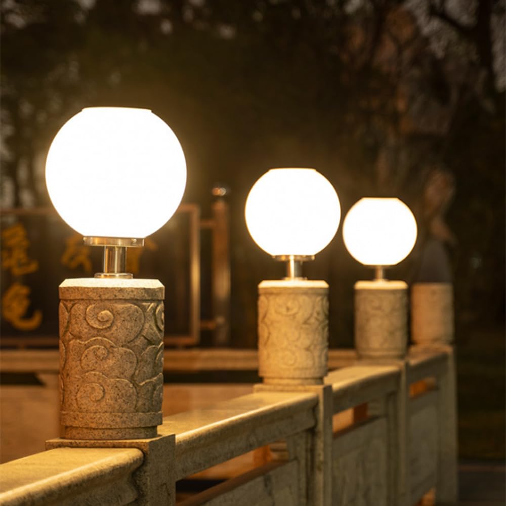 Zewnętrzna wodoodporna słoneczna lampa podłogowa do ogrodzenia