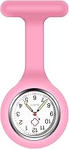 Vicloon Nurse's Fob Watch with Silicone Brooch for Nurses and All Other Health Professionals