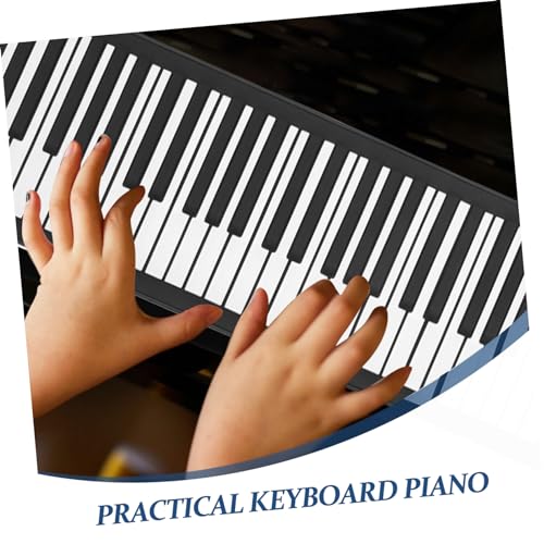 WESIEVYA 61 rouleau de piano clavier électrique piano électrique pliable piano à clavier pliant clavier usb piano portable instrument de musique piano pour débutant Gel de silice Black - Les Beatles, Paul McCartney, John Lennon, RIngo Starr, George Harrison WESIEVYA 61 rouleau de piano clavier électrique piano électrique pliable piano à clavier pliant clavier usb piano portable instrument de musique piano pour débutant Gel de silice Black – Image 7