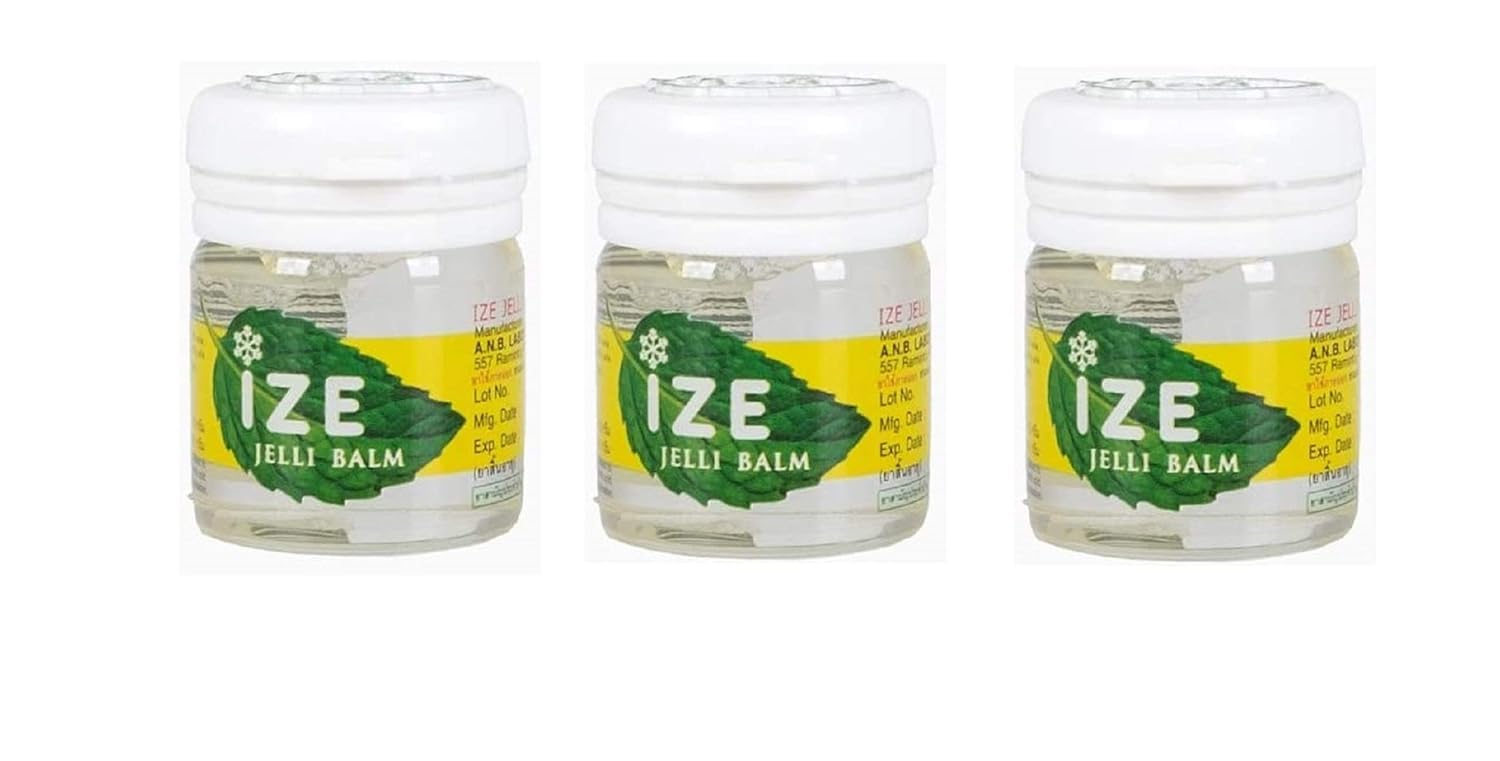 IZE Jelli Jelly Balm II Inhalation Relieve Dizziness & Insect Bites Travel 7g (Pack of 3) (B0DDYC73LF) Amazon Price History, Amazon Price Tracker