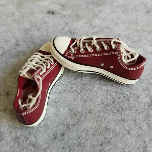 1:6 Scale Figure Shoes Sneakers Shoe for 1/6 12 inch Female Action Figure Phicen TBLeague (Red)