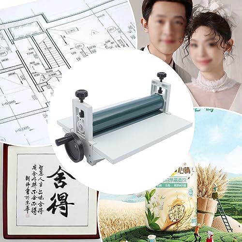 Laminatore a freddo da 350 mm per poster, foto, copertine di libri, laminatore manuale da 350 mm per un montaggio efficace
