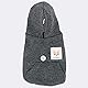 LOPHIPETS Hunde-Kapuzenpullover aus Baumwolle für kleine Hunde, Chihuahua, Welpenkleidung, kaltes Wetter, Anthrazit/Größe XXS