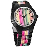 orologio parete legno su misura Design al quarzo: movimento al quarzo, molto elegante, intelligente, vintage e alla moda. movimento al quarzo preciso, elegante cassa in legno e catena, buona sensazione al tatto. Adatto per un ambiente casual e per occasioni di lavoro.