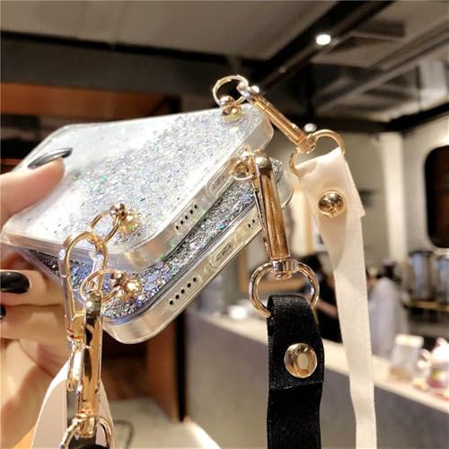 Coque Samsung A32 4G lanière paillettes antichoc - 2