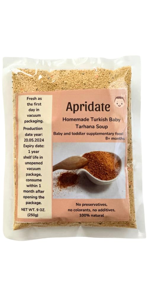 Apridate Homemade Turkish Baby. Tarhana Soup Delicious, Nutritious & Healthy - Easy to Cook, Natural Without Additives (small, soup)