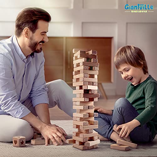 image for Giantville Giant Tumbling Timber Toy - Premium Pine Wood Life-Size Blo