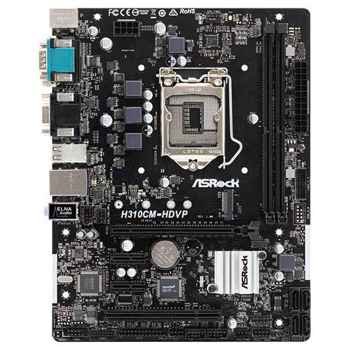 Preisvergleich Produktbild ASROCK H310CM-HDVP / DASH,Intel,1151,H310,MATX