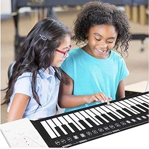SUFUBAI Piano pliable à 49 touches, multifonction, flexible, enroulable, portable, électronique, en silicone, pour… - Les Beatles, Paul McCartney, John Lennon, RIngo Starr, George Harrison SUFUBAI Piano pliable à 49 touches, multifonction, flexible, enroulable, portable, électronique, en silicone, pour… – Image 5