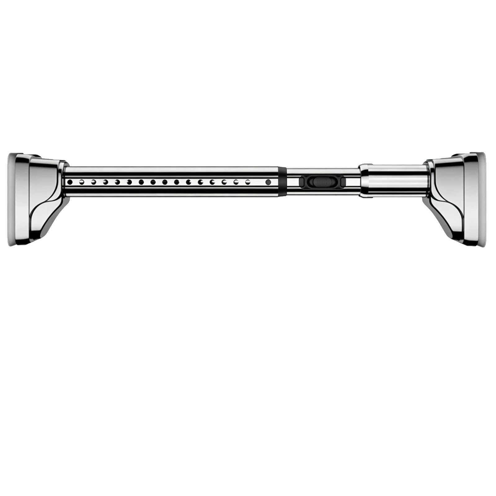 Barre rideau douche extensible sans perçage réglable de 100 à 170cm pour placard et cuisine
