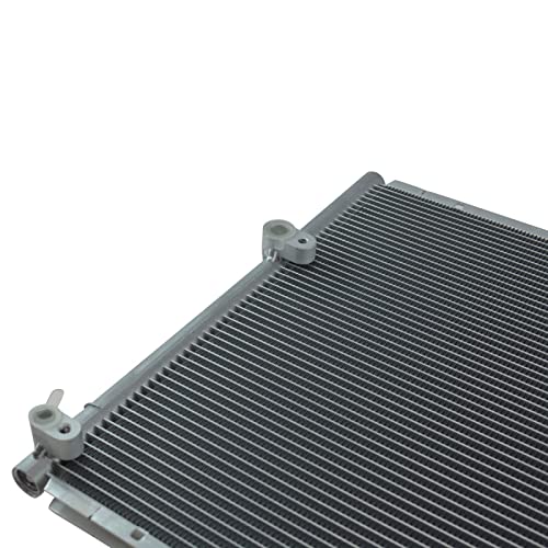 Image of TRQ A /C Condenser and Receiver Drier Assembly Compatible with 2004-09 Toyota Prius