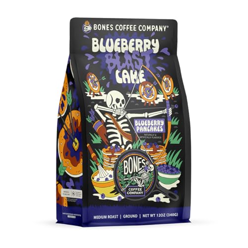 Bones Coffee Blueberry Blast Cake