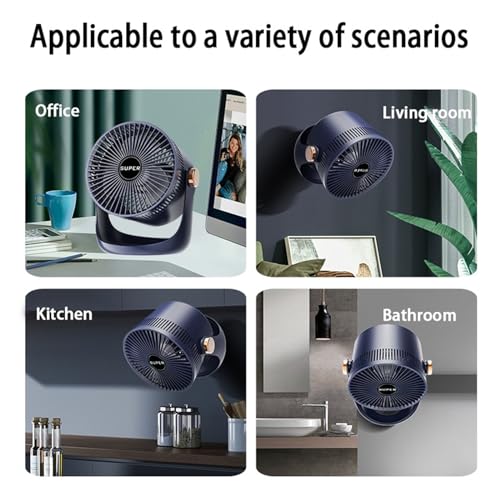 Ventilateur portable Feng Shui mini circulateur d'air blanc USB de table