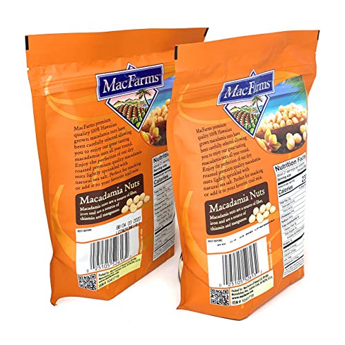 MacFarms Dry Roasted Macadamia Nuts With Sea Salt Fresh From Hawaii 24 Ounce (2 Pack) - Thumbnail 3
