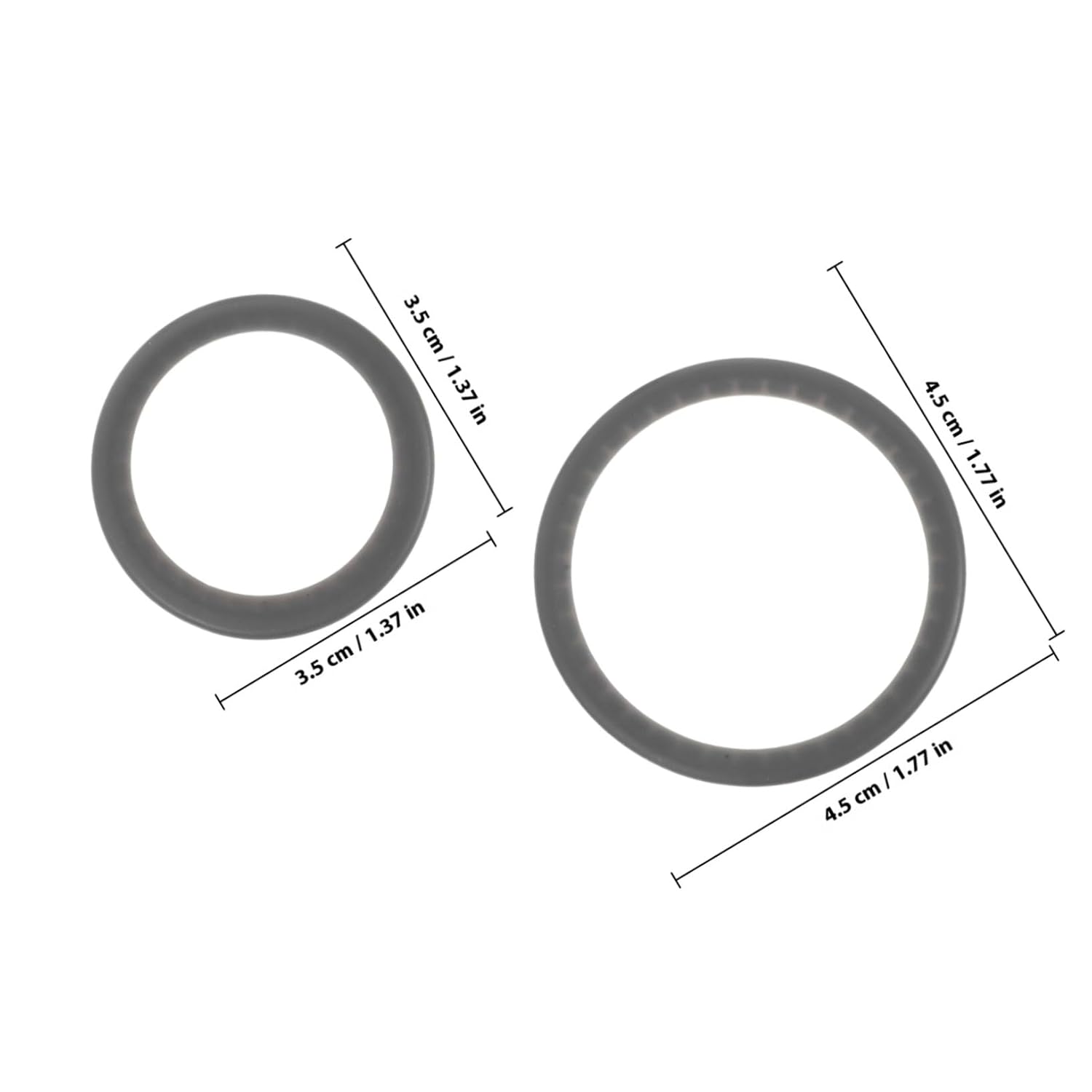 Stethoscope Ear Tip and Diaphragm Cover Gray Replacement Accessories Compatible with Various Models for Professionals