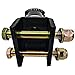 Trailer Adjustable Coupler 2-5/16 in,12500LBS Capacity,Black Powder Coat,Adjustable Channel-Mount Coupler