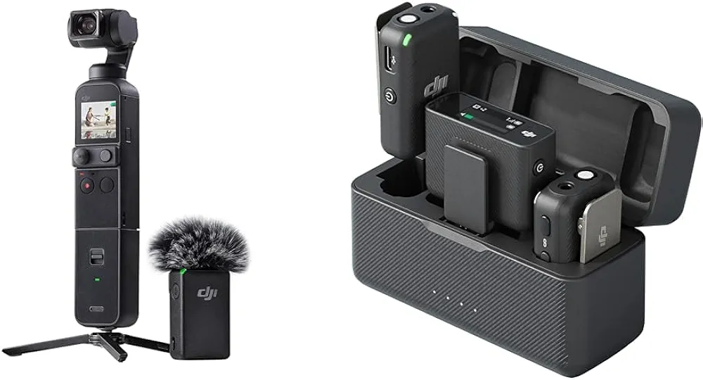 DJI Pocket 2 Creator Combo - 3 Axis Gimbal Stabilizer with 4K DJI Pocket 2 Creator Combo - 3 Axis Gimbal Stabilizer with 4K